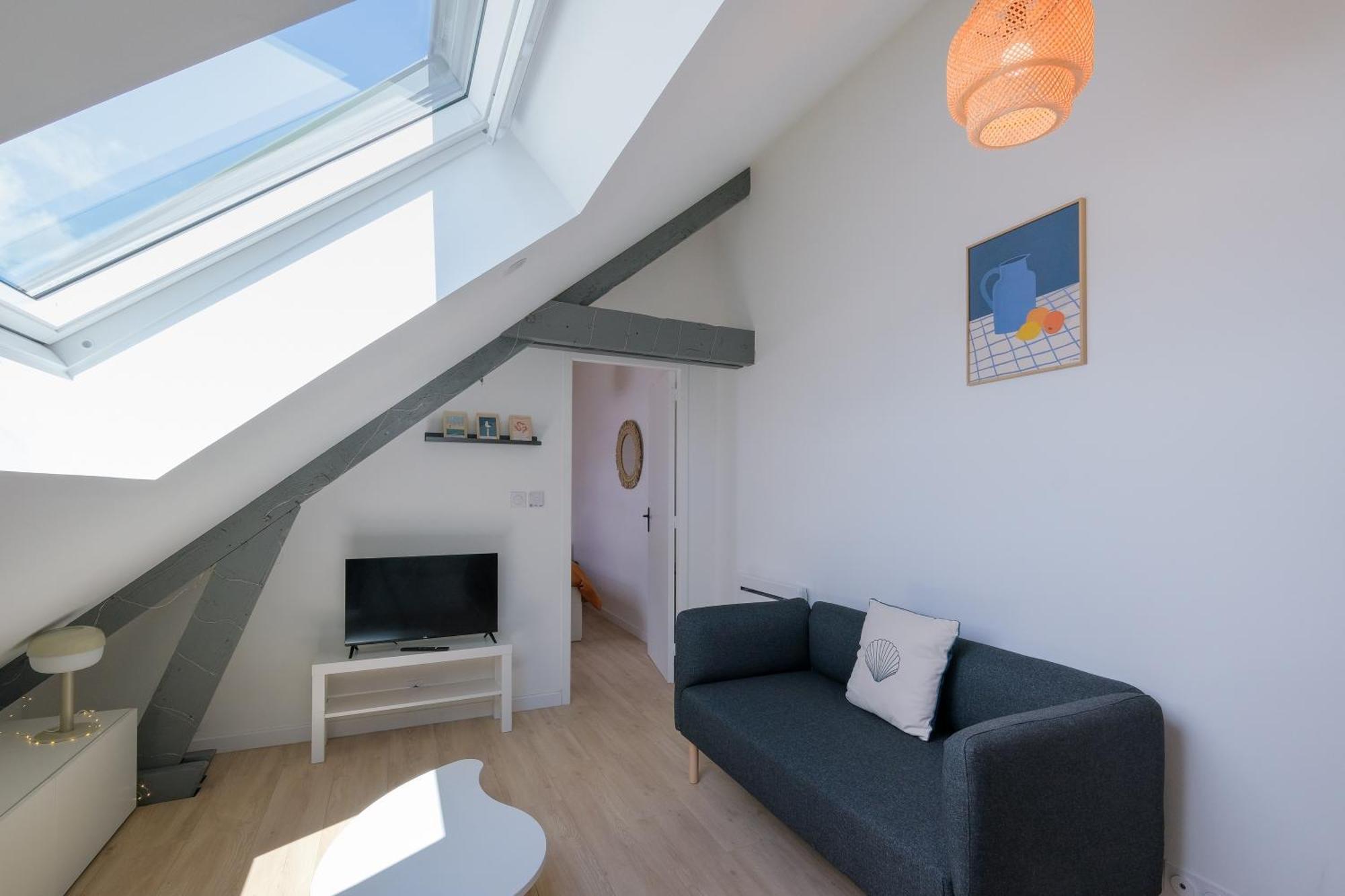 Le Perchoir Du Marche - Appt Pour 2 Apartment แซงต์-นาแซร์ ภายนอก รูปภาพ